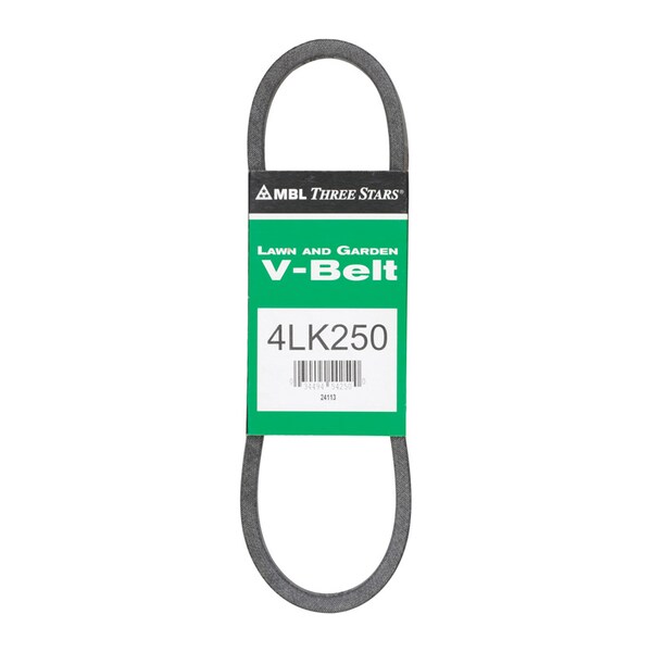 Mitsuboshi Super KB Standard V-Belt 0.5 in. W X 25 in. L For Riding Mowers